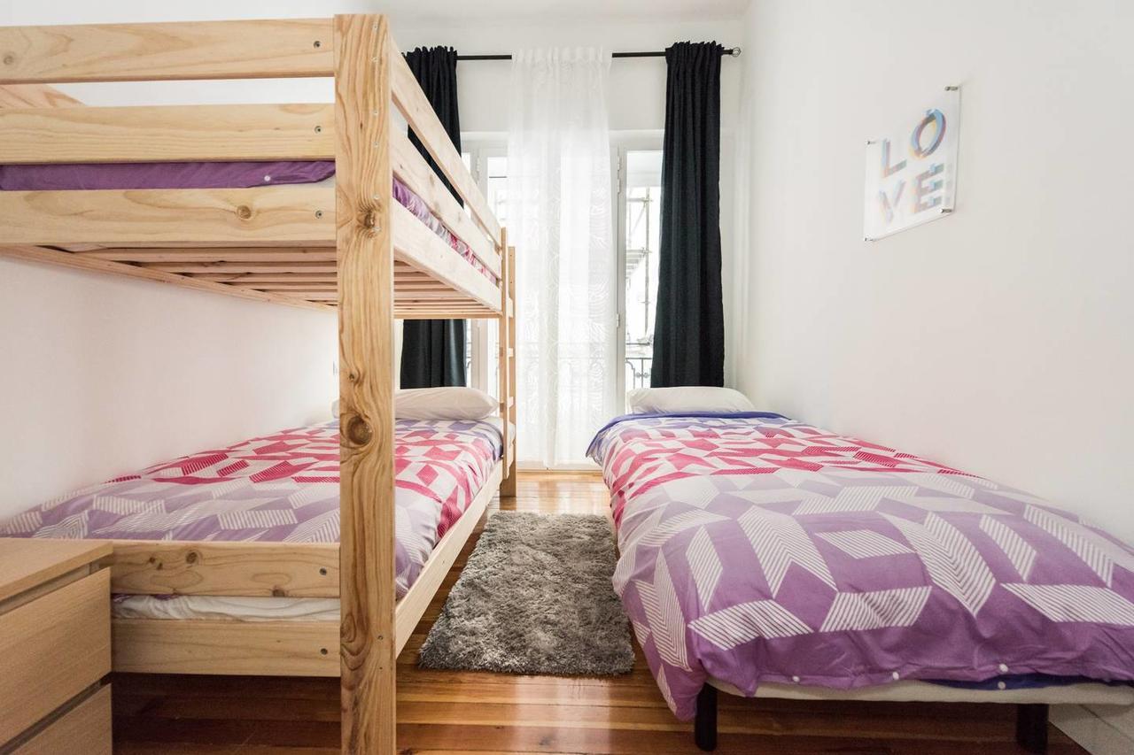 M&F Gran Via 3 Hab Apartment Madrid Bagian luar foto